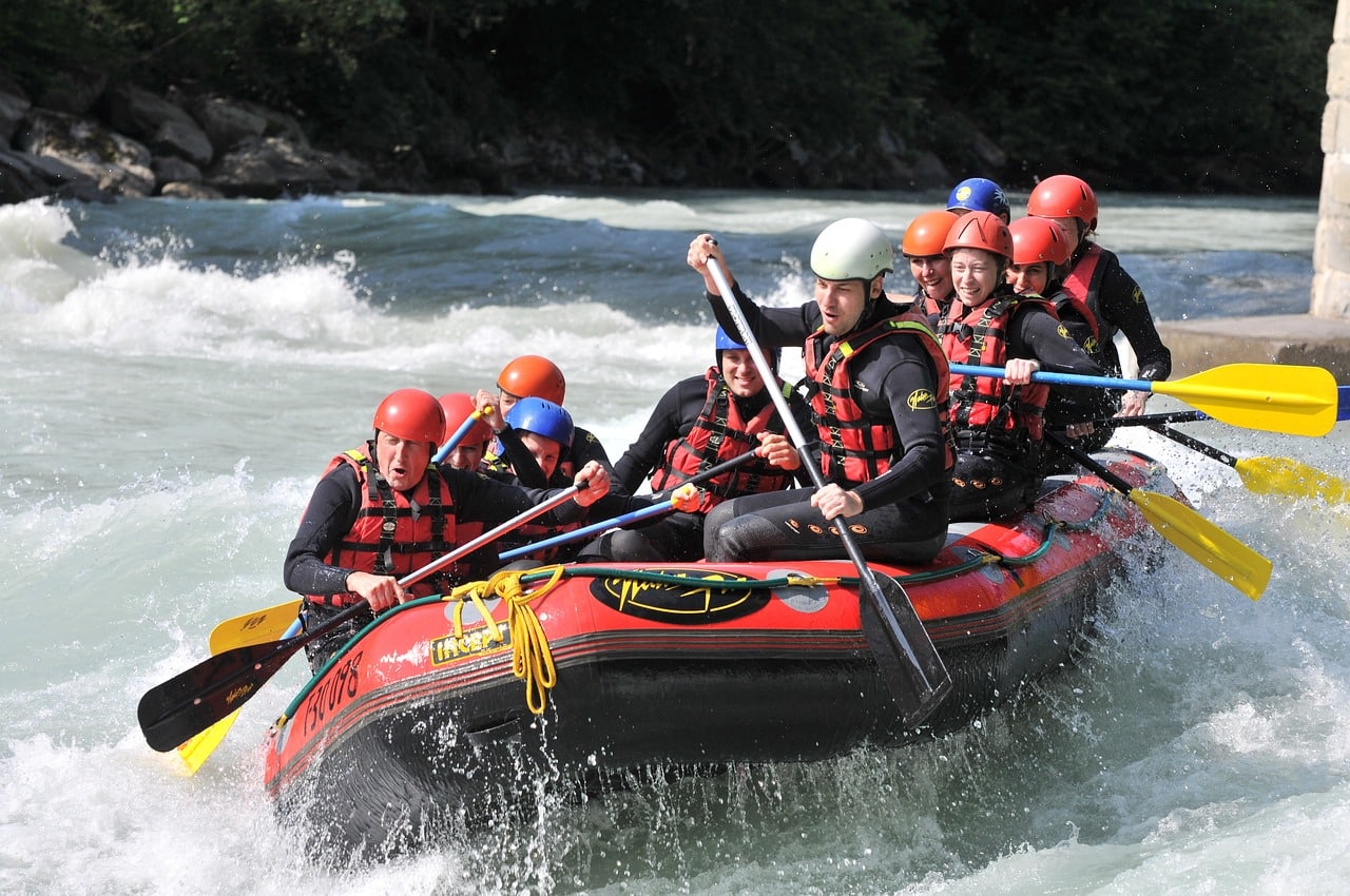 Rafting en Slovénie