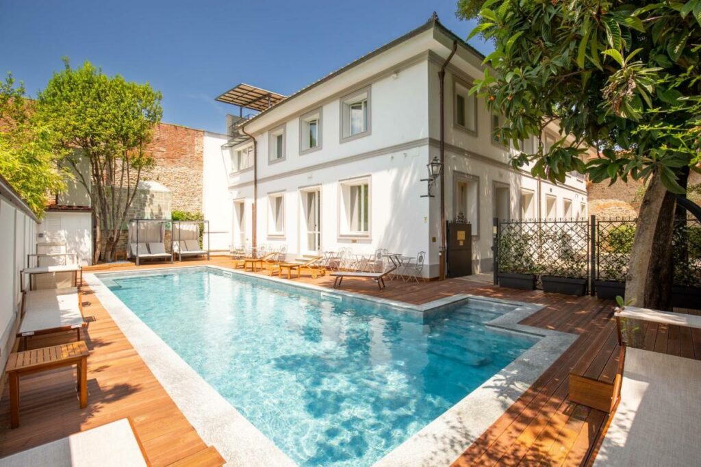 Hôtel de luxe Florence avec piscine
