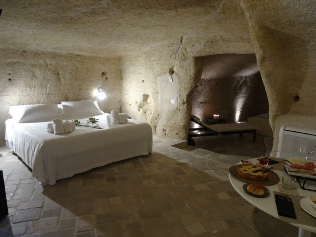 Hôtel troglodyte Matera