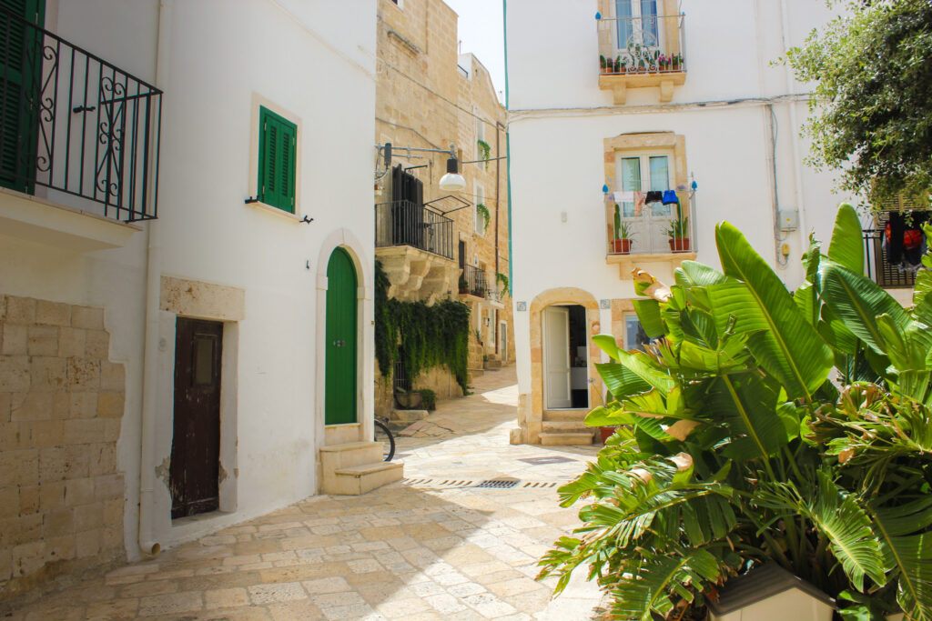 Centre historique Polignano a Mare