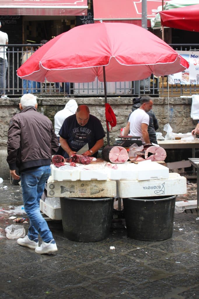 Marché aux poissons Catane
