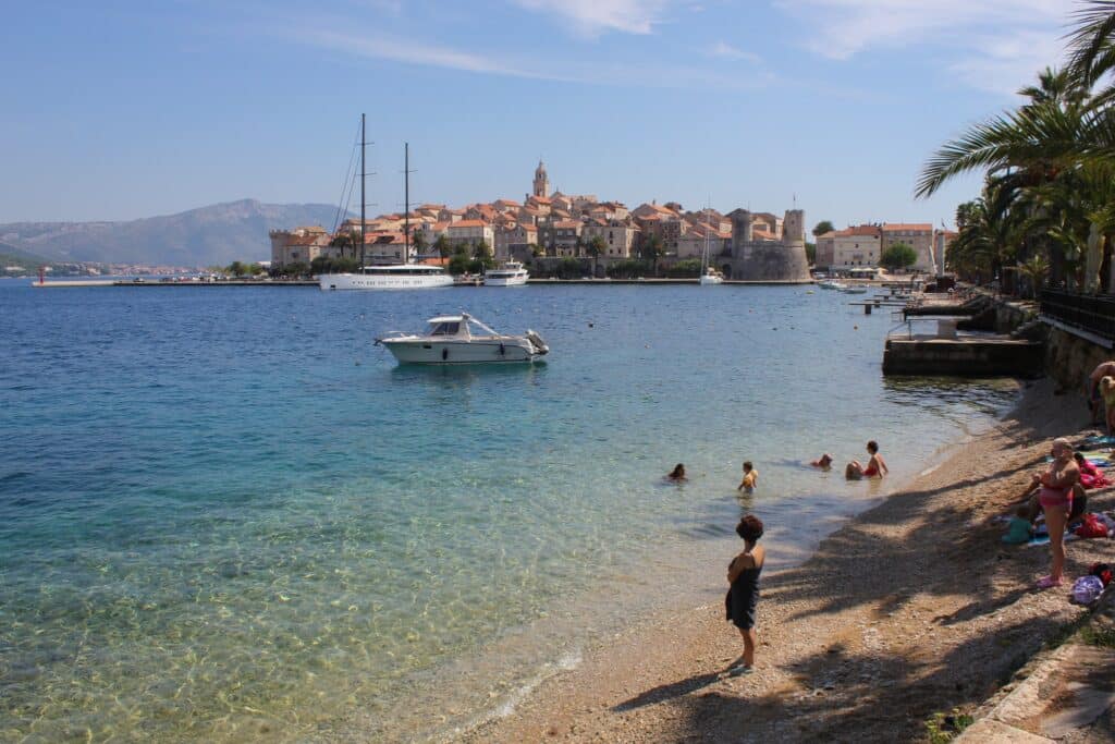 Plage Korčula
