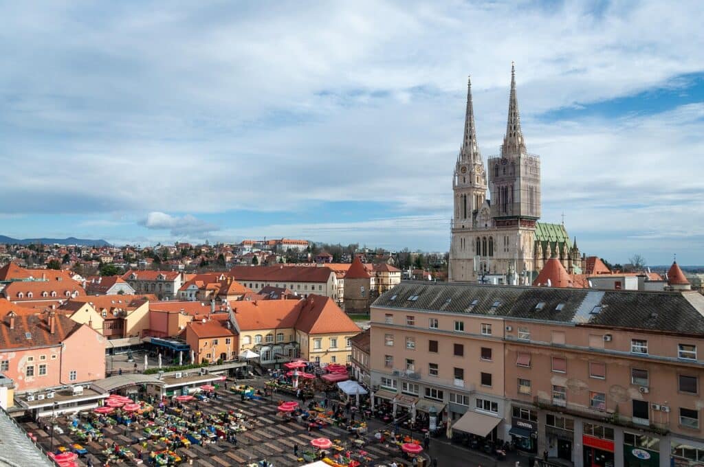 Marché Dolac Zagreb