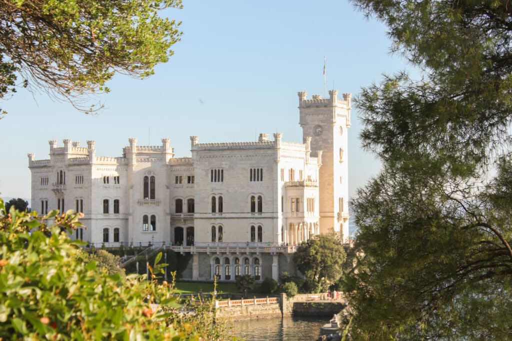 Trieste château Miramar
