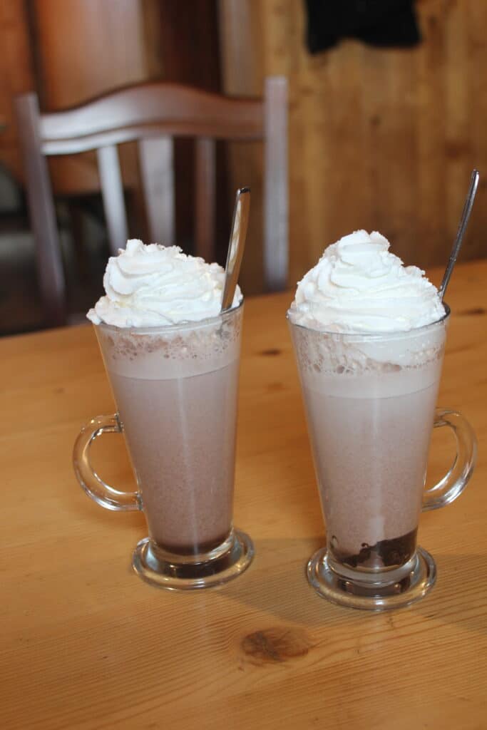 Chocolat chaud Velika Planina