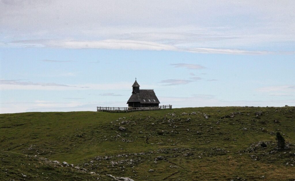 Eglise Velika Planina Slovénie