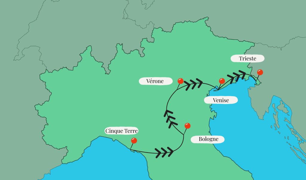 Road trip Italie du Nord